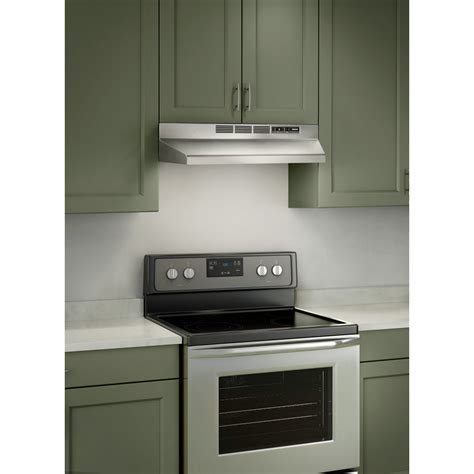 30 stainless steel under cabinet range hood menards|broan 30 under cabinet range hood.